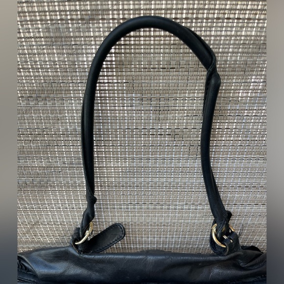 GUCCI LADIES SABRINA BOSTON BLACK RUFFLE TOTE BAG - Picture 7 of 17